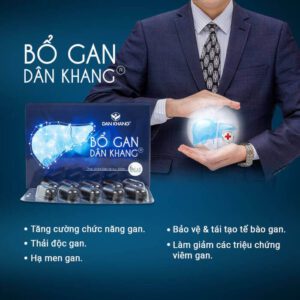 Công dụng của sản phẩm Bổ Gan Dân Khang