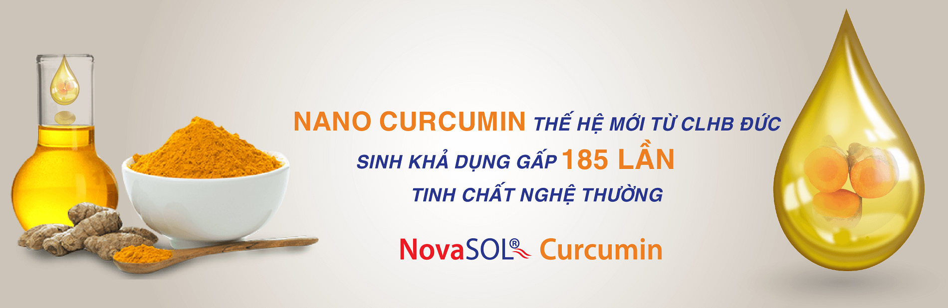 Công nghệ nano curcumin thế hệ mới từ Đức