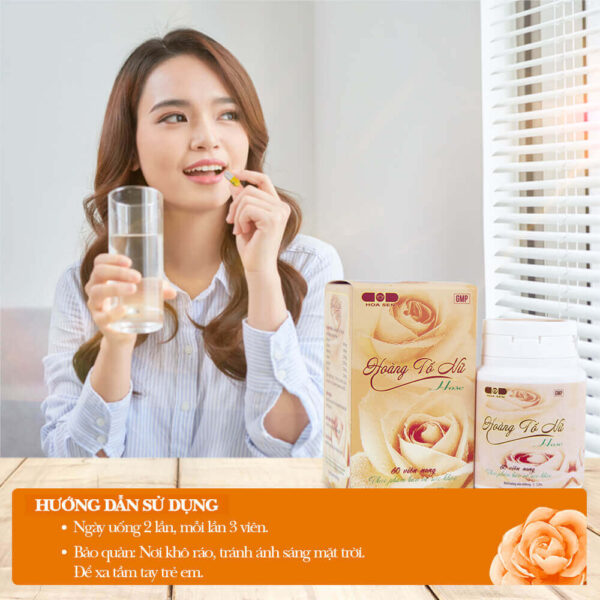 Hướng dẫn sử dụng viên uống Hoàng Tố Nữ