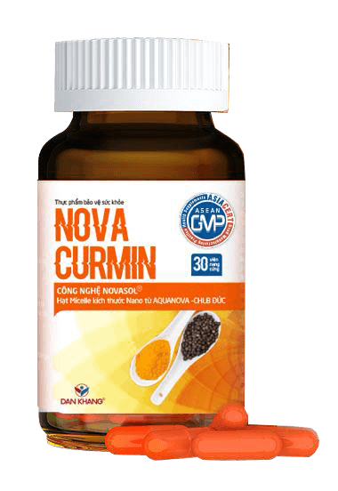 Viên uống Novacurmin với thành phần từ thiên nhiên giúp kháng viêm và giảm đau hiệu quả