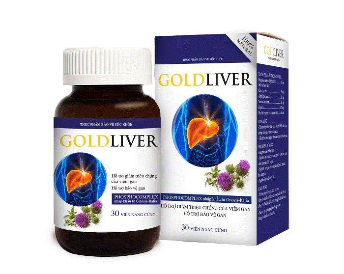 Viên uống GoldLiver hỗ trợ cải thiện chỉ số men gan cao