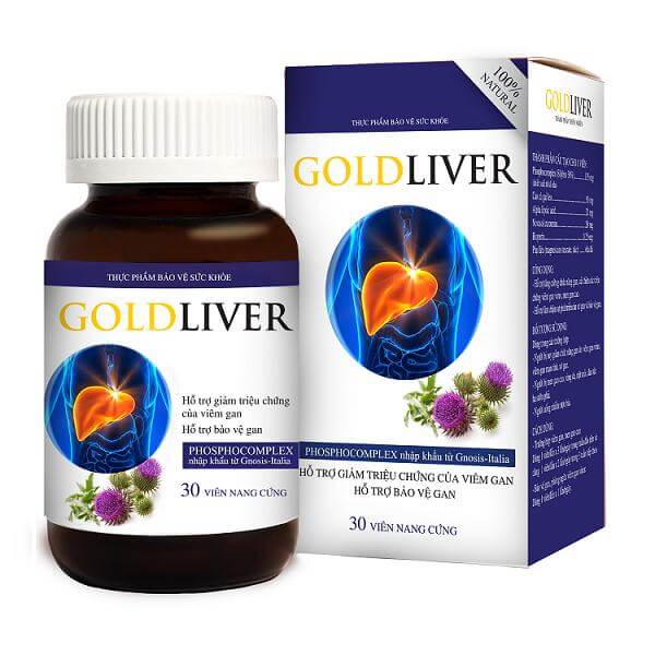 Sản phẩm Goldliver - hỗ trợ giải độc, bảo vệ và tái tạo các tế bào gan