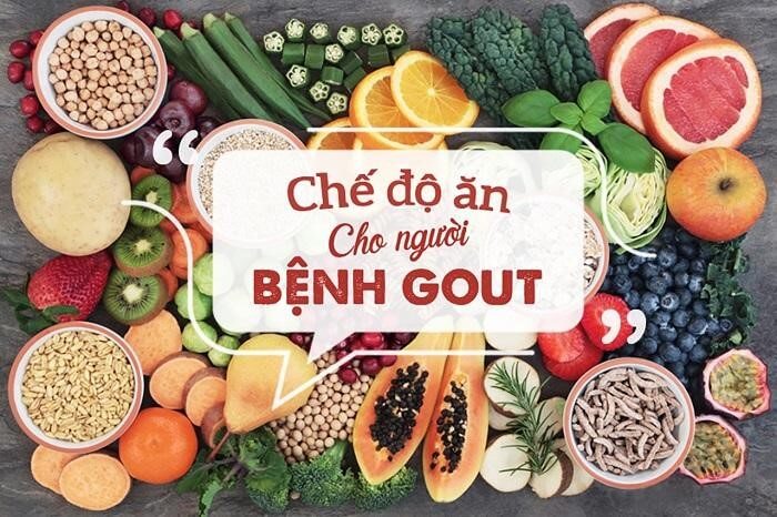 Sử dụng thuốc kết hợp với chế độ ăn uống khoa học giúp điều trị bệnh gout thành công
