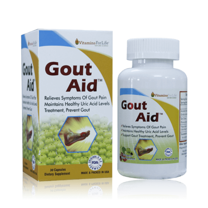 Thuốc trị bệnh gout Uric acid support