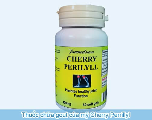 Thuốc chữa bệnh gout của mỹ Cherry Perrillyl
