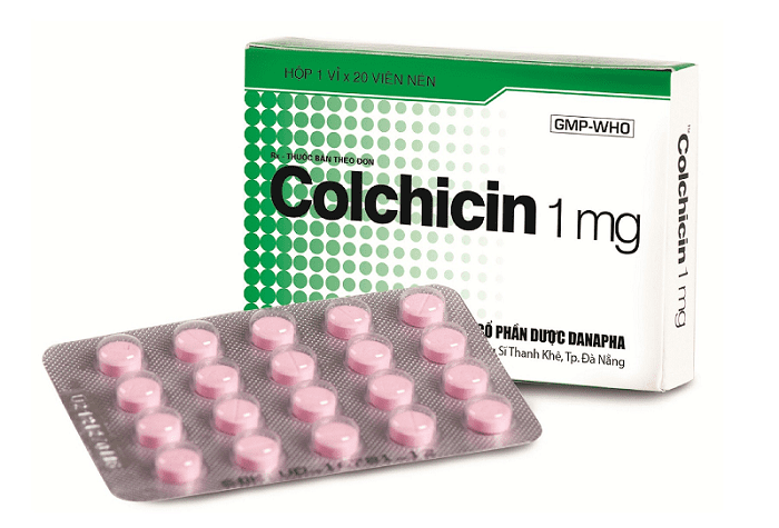 Thuốc Colchicine điều trị các cơn gout cấp