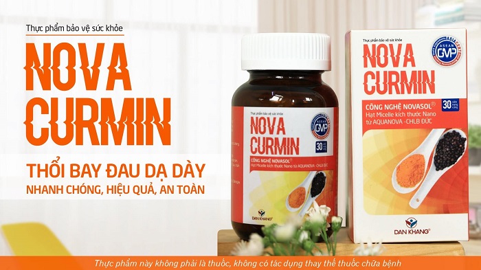 Viên uống Novacurmin làm giảm các triệu chứng của bệnh viêm loét dạ dày hiệu quả
