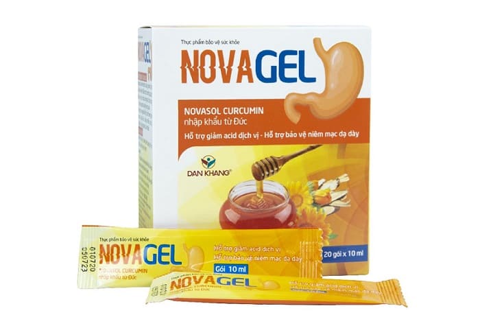 Novagel thành phần được chiết xuất từ thiên nhiên giảm đau dạ dày hiệu quả