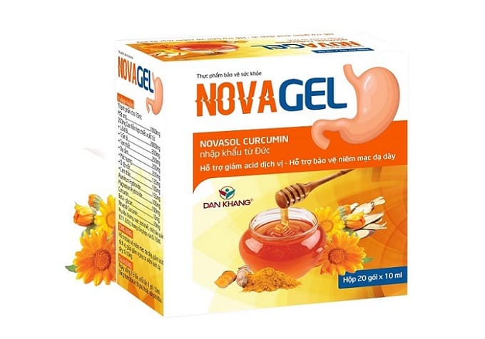 Sản phẩm Novagel hỗ trợ giảm đau thượng vị dạ dày và trào ngược dạ dày hiệu quả