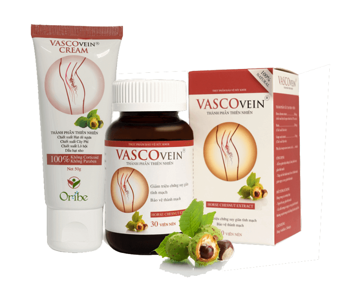 Sản phẩm Vascovein – sự lựa chọn tuyệt vời cho những ai bị suy giãn tĩnh mạch