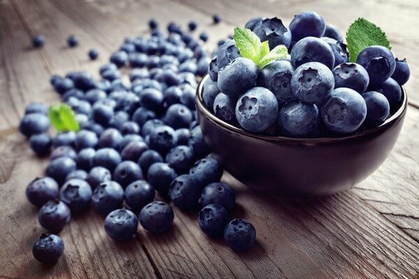 Quả Blueberry có nhiều khoáng chất và vitamin quan trọng