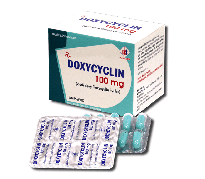 Thuốc kê toa Doxycyline điều trị viêm đường tiết niệu