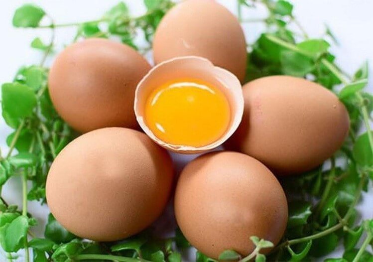 Trứng gà cung cấp nhiều protein và cholesterol có lợi cho cơ bắp và tiết tố nam