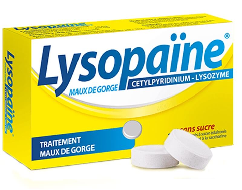 Viên ngậm Lysopaine giúp sát khuẩn, giảm ho