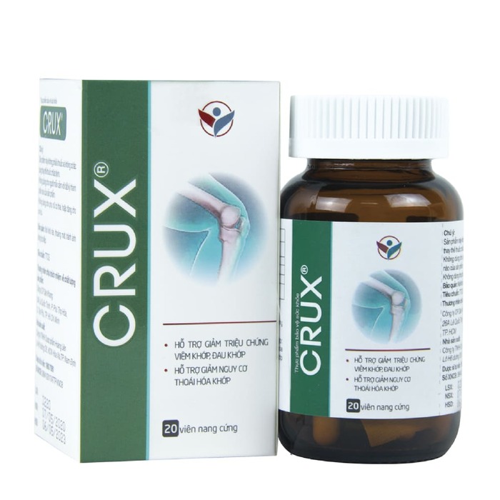 Viên uống Crux giúp cải thiện tình trạng khô khớp gối