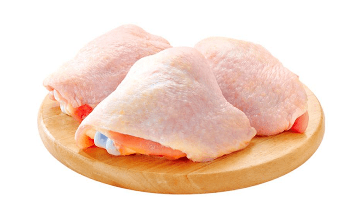 Má đùi gà, một thực phẩm chứa nhiều protein