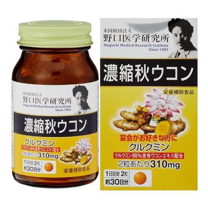 Viên uống nghệ hỗ trợ tiêu hóa Noguchi Aki Meiji Ukon