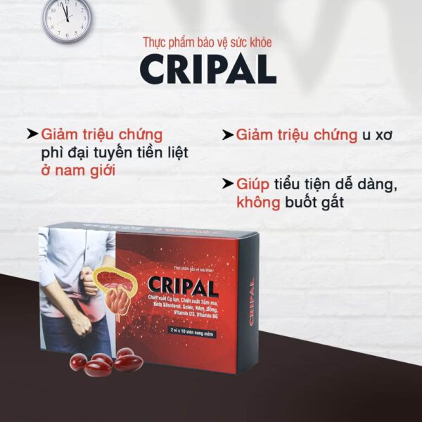 Công dụng của sản phẩm Cripal