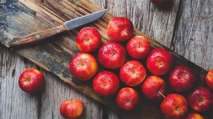 Táo rất tốt cho đường tiêu hóa và có công dụng nhuận tràng