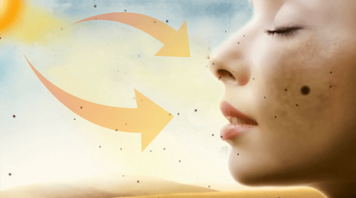 Thời tiết khí hậu cũng làm da chúng ta thay đổi
