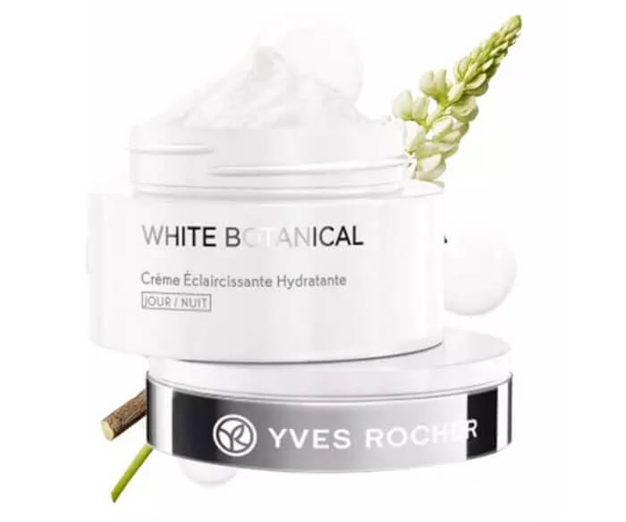 Kem dưỡng Yves Rocher White Botanical Moisturizing Lightening Cream Day & Night
