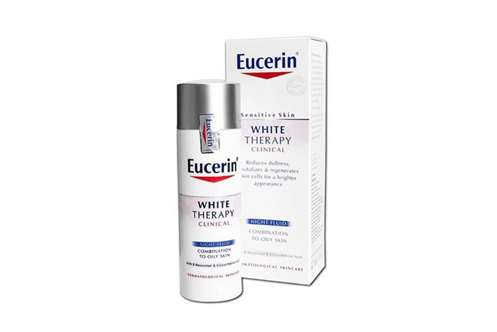Kem dưỡng dành cho dòng da nhạy cảm Eucerin White Therapy Night Fluid