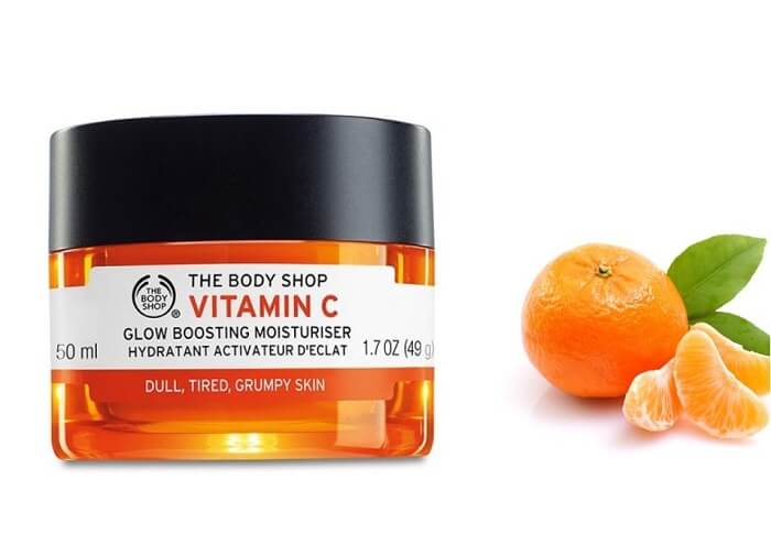 Kem dưỡng trắng da The Body Shop Vitamin C Glow Boosting Moisturiser