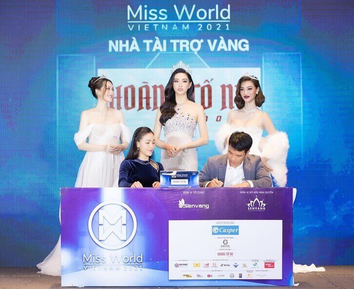 Hoàng Tố Nữ chính thức trở thành nhà tài trợ vàng cho cuộc thi Miss World Việt Nam 2021