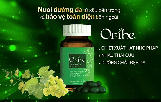 Viên uống Oribe giúp bảo vệ da từ bên trong một cách toàn diện