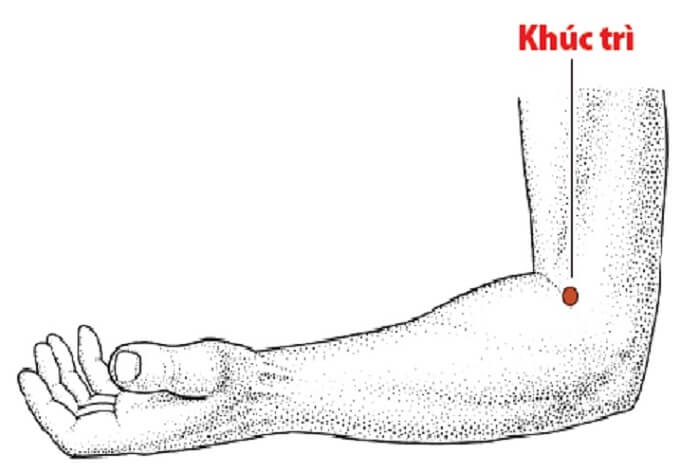 Bấm huyệt khúc trì chữa bệnh tiểu đường