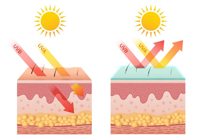 Sử dụng kem chống nắng có chỉ số SPF và PA phù hợp để bảo vệ da