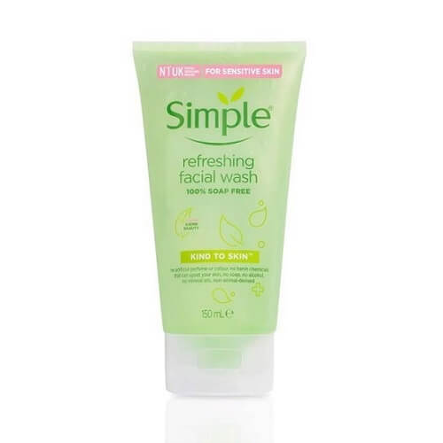Sữa rửa mặt dạng gel Simple Refreshing Facial Wash