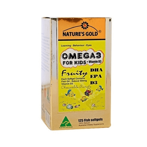 Thuốc bổ mắt cho bé Omega 3 Kids Fish Oil