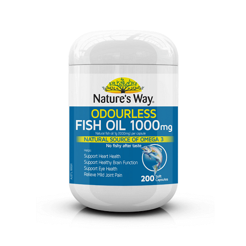 Thuốc bổ mắt cho trẻ em Fish Oil Nature's Way