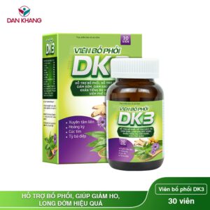Hộp viên uống bổ phổi DK3