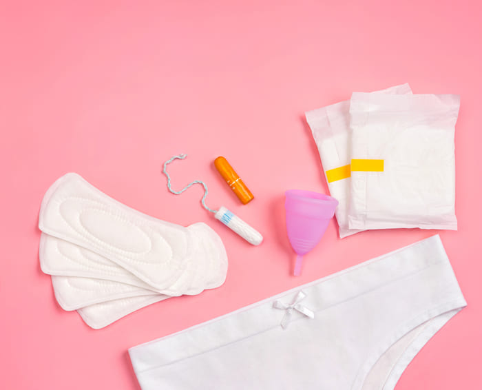 Luôn chuẩn bị sẵn băng vệ sinh tampon trong túi xách balo để sử dụng khi cần thiết