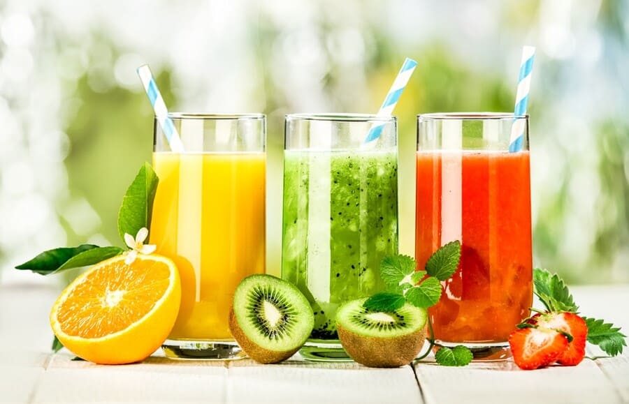 Nước ép trái cây cung cấp nhiều dinh dưỡng cho người bệnh gout