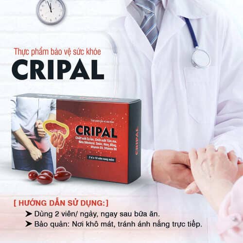 Cripal - Hỗ trợ điều trị phì đại tuyến tiền liệt