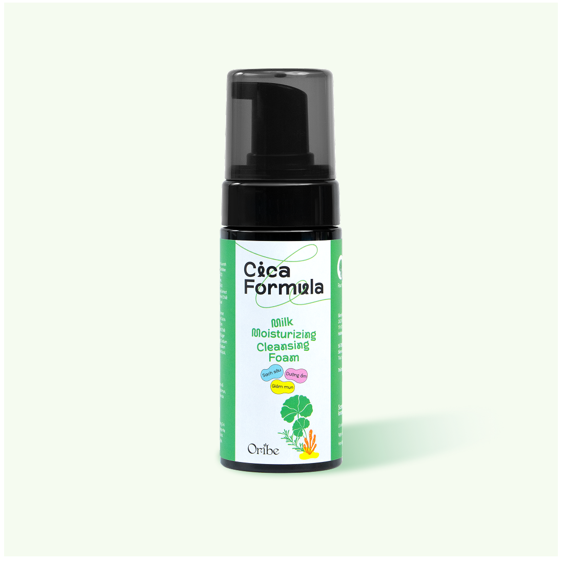 Sữa Rửa Mặt Rau Má Dạng Bọt Oribe Cicaformula 120ml